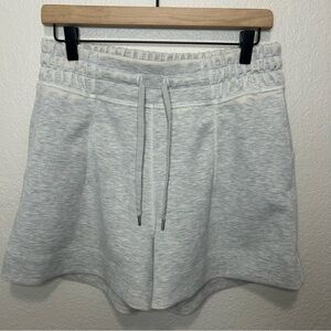 Lululemon Soft Ambitions High Rise Short 4" Heathered Core Ultra Light Grey 8